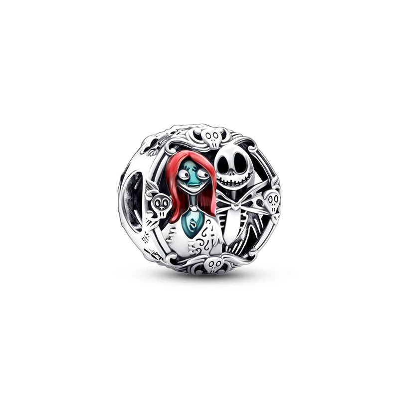 100% S925 Sterling Silver Disney Spider Man Charm Bead | Fit Pandora Bracelet Women’s Birthday Jewelry Gift