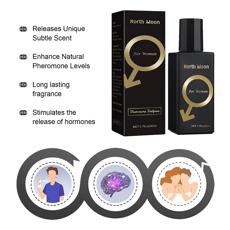90ml Pheromone Seductive Perfume for Men – Long-Lasting Body Spray to Attract Women | Charming Flirting Dating Scent