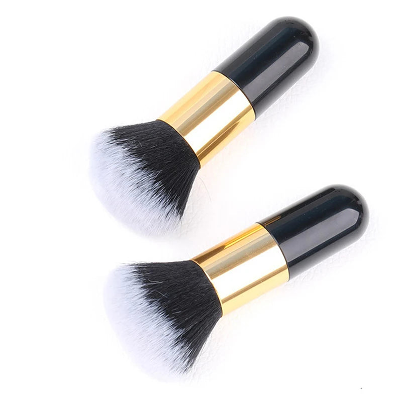 1PCS Large Makeup Brush – Soft Foundation, Powder & Blush Face Brush | Professional Cosmetic Tool