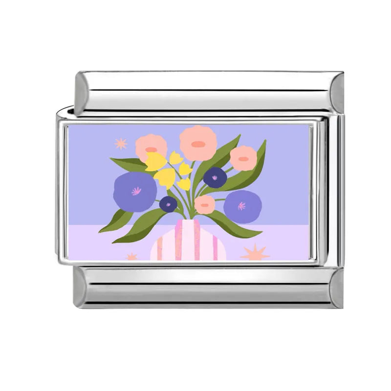 2025 Original Y2K Colorful Cute Cartoon Cats Dogs Italian Charm Links Fit 9mm Stainless Steel Bracelet Men Women DIY Making Gift