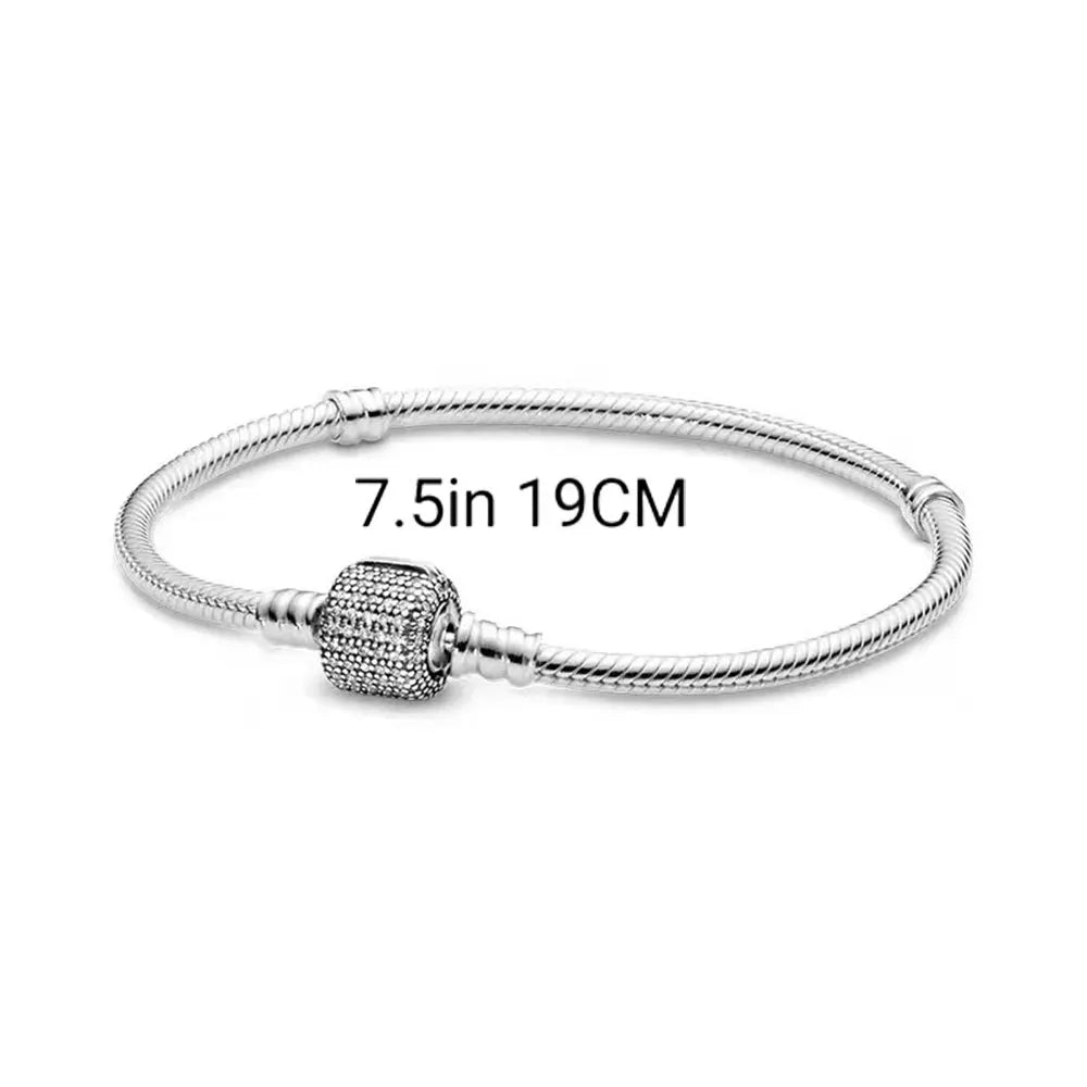 100% S925 Sterling Silver Dumbo Hot Air Balloon Charm Bead for Original Bracelet DIY Jewelry Making