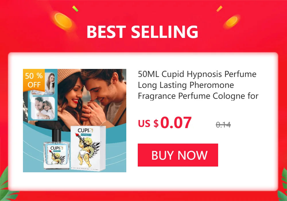 Cupid Cologne 50ml for Men – Long Lasting Pheromone Perfume | High-Quality Masculine Cologne to Attract Women & Enhance Intimacy