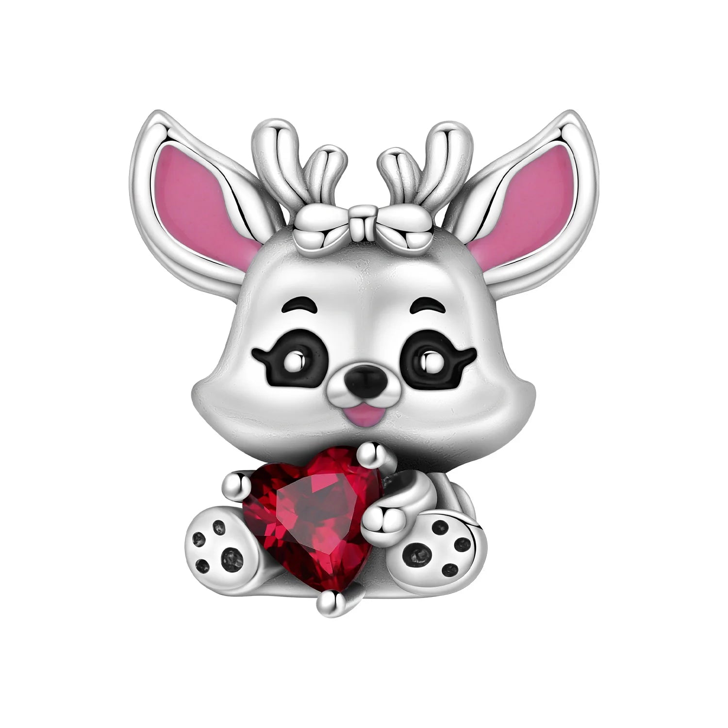 PANPOKI 925 Sterling Silver Blue Hat Penguin Beads | Animal Charms for Original Bracelet DIY Jewelry & Trendy Party Gifts