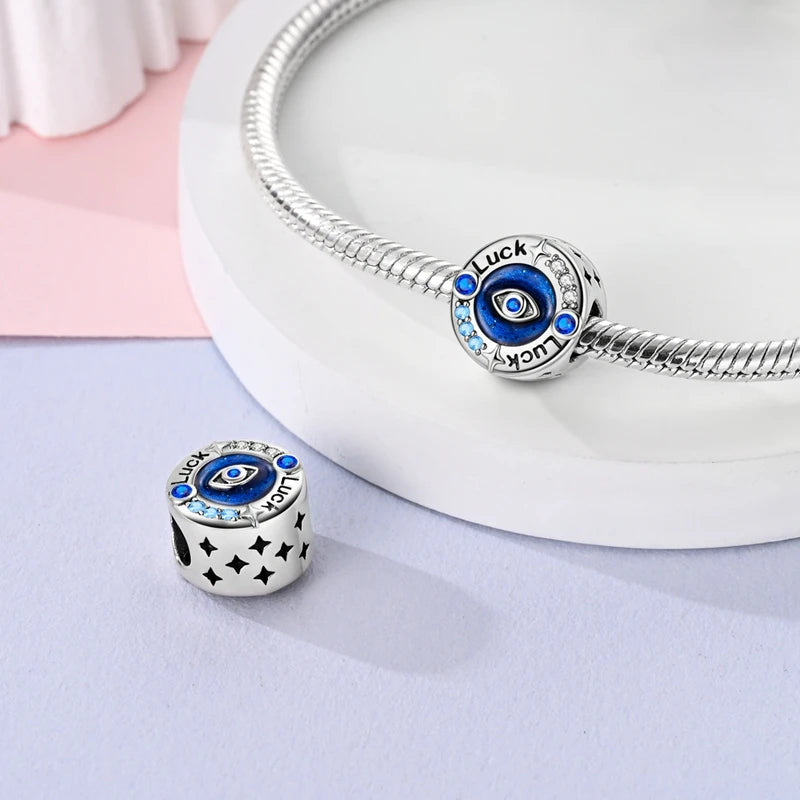 925 Sterling Silver Flying Bird & Butterfly Safety Chain Charm Beads for Original 3mm Bracelet – DIY Jewelry Gift