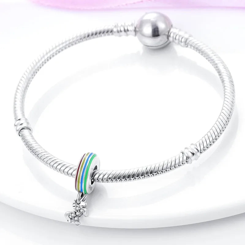 925 Sterling Silver Love Football Cup Charm Beads – Sport, Beer & Travel Pendants Fit Original Pandora Bracelet & Necklace