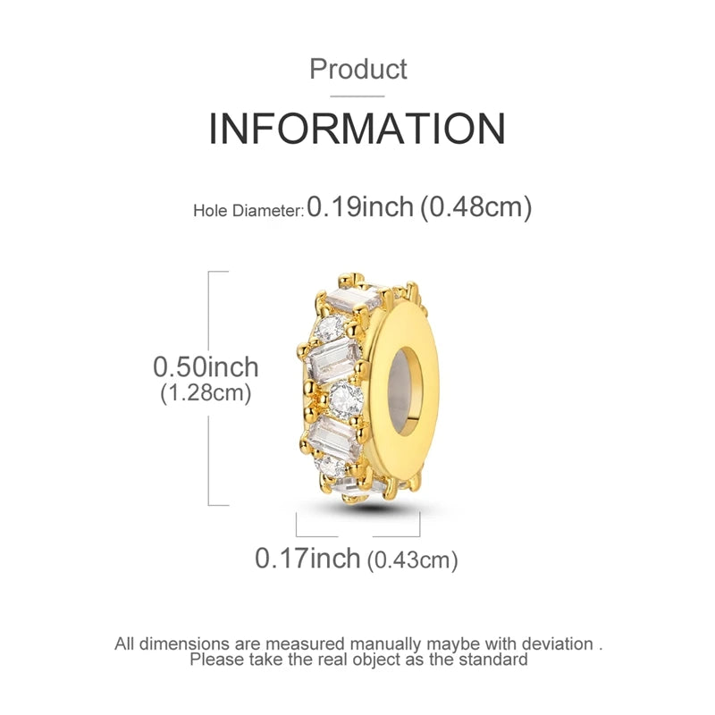 925 Sterling Silver Gold Charms Beads | Leopard, Butterfly, Firefly & Bee Dangle Fit Original Bracelet Women DIY Jewelry Gift