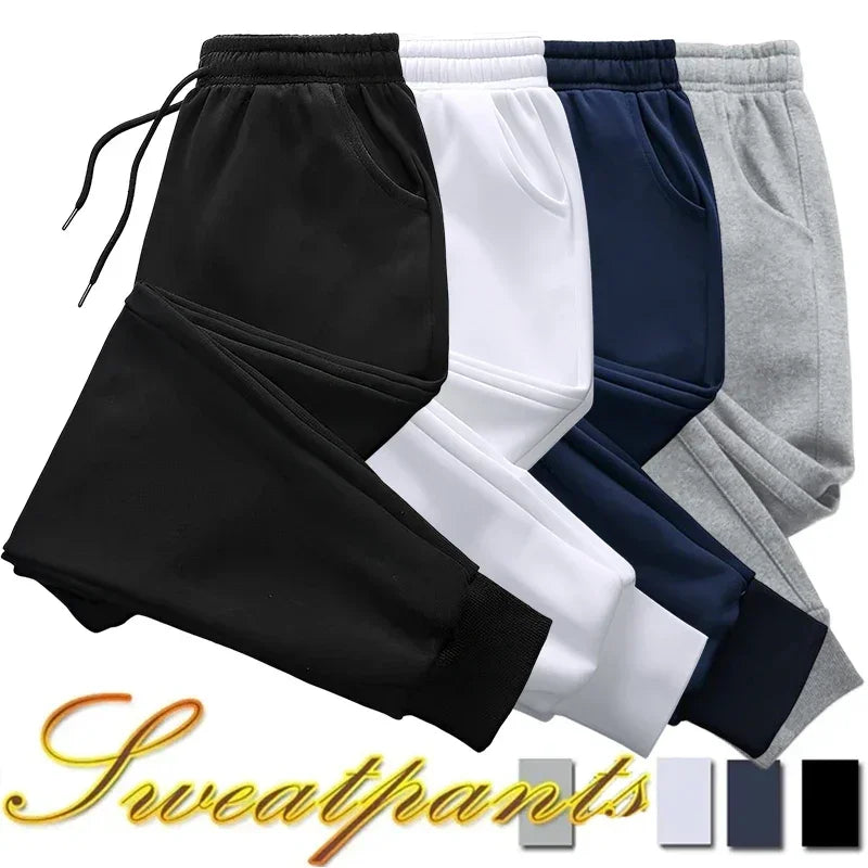 Unisex Casual Long Pants – Women & Men Loose Drawstring Sweatpants for Outdoor Fitness & Daily Wear