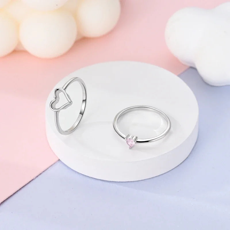 925 Sterling Silver Eternal Love Dewdrop Firefly Glow-in-the-Dark Ring for Women | Fashion Engagement & Wedding Jewelry