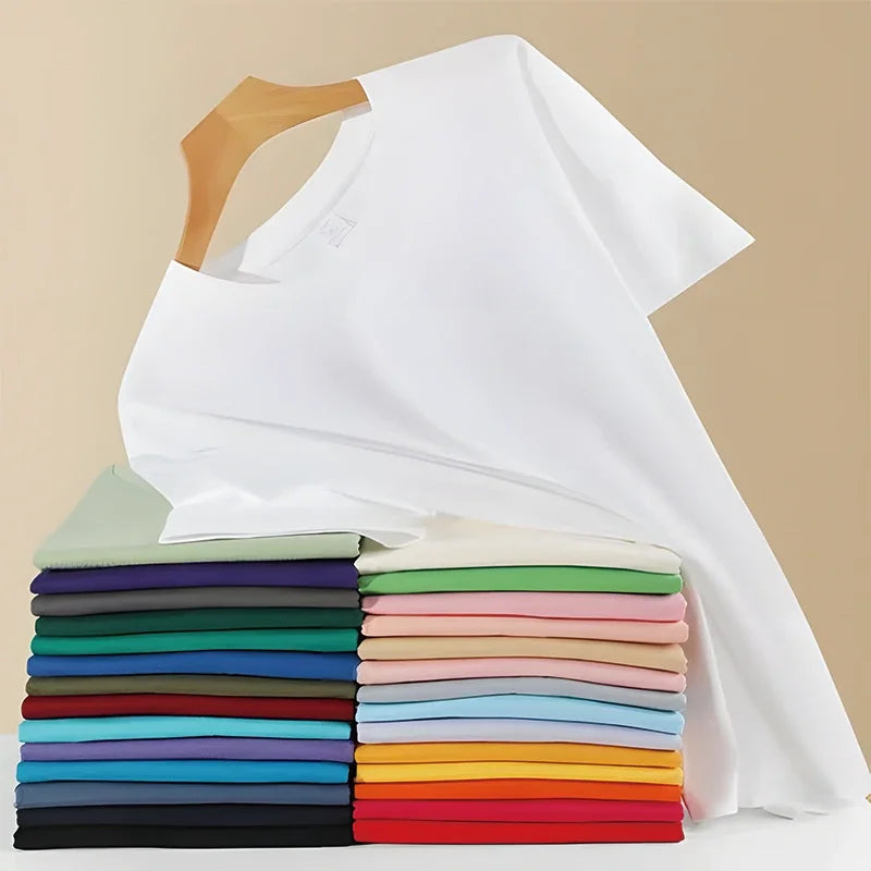 Korean Star G-Dragon Short Sleeve T-Shirt | Summer Inner Top | Seoul Concert Commemorative Fashion Tee