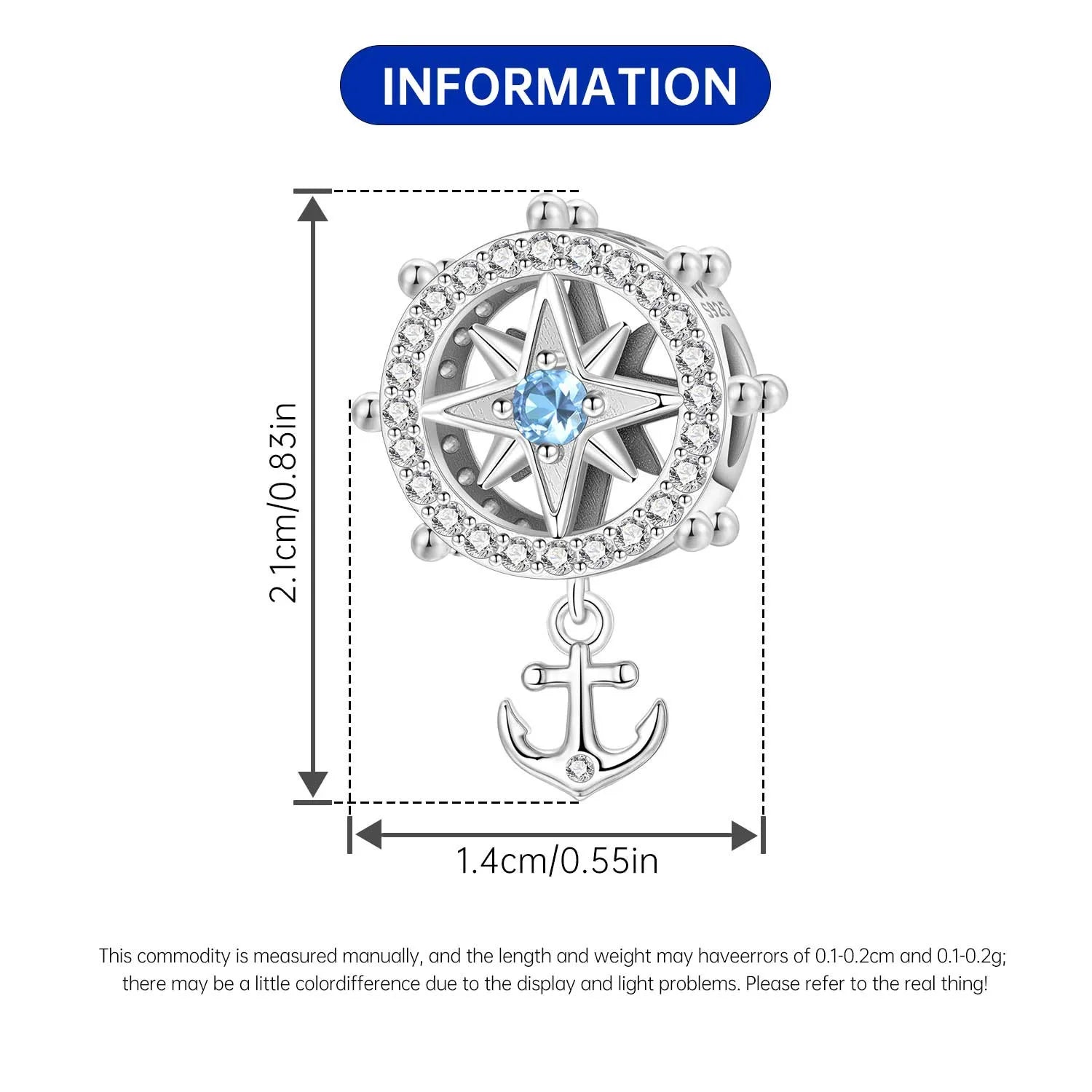 Orstarry 925 Sterling Silver Mermaid Cartoon Charm | Original Pendant Beads Fit Pandora Bracelet DIY Fine Jewelry Gift