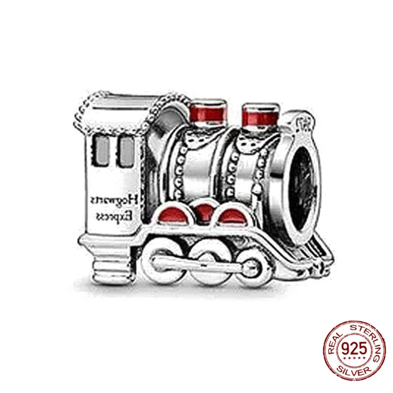 Disney Harry Potter 925 Sterling Silver Charm Bead | Fits Original Bracelet | Women’s DIY Jewelry Gift