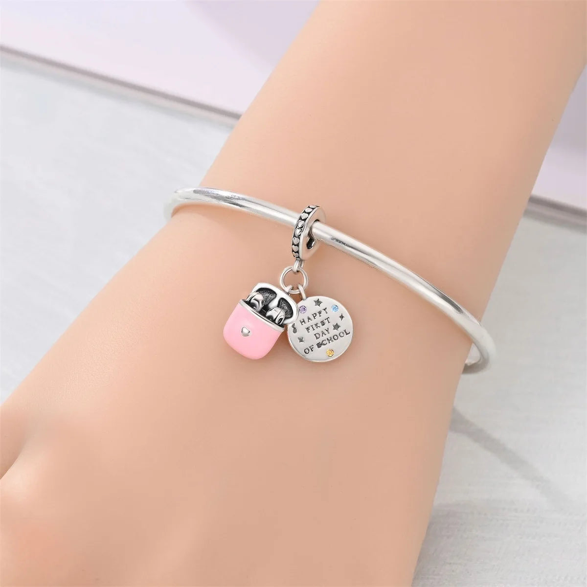 Original 925 Sterling Silver Charms | Bag, Earphone, Magic Cube, Watch & Games Console Beads for Bracelets & Necklaces