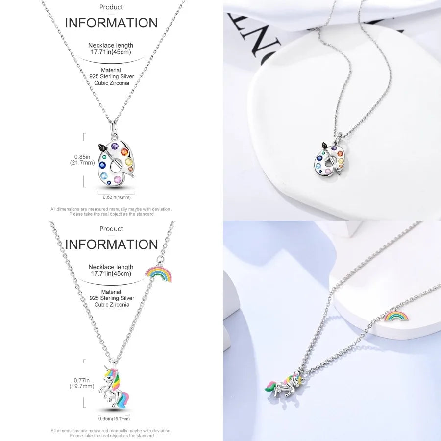 Heart to Heart Necklace 925 Sterling Silver Love Pendant Chain for Women – Wedding & Engagement Fine Jewelry