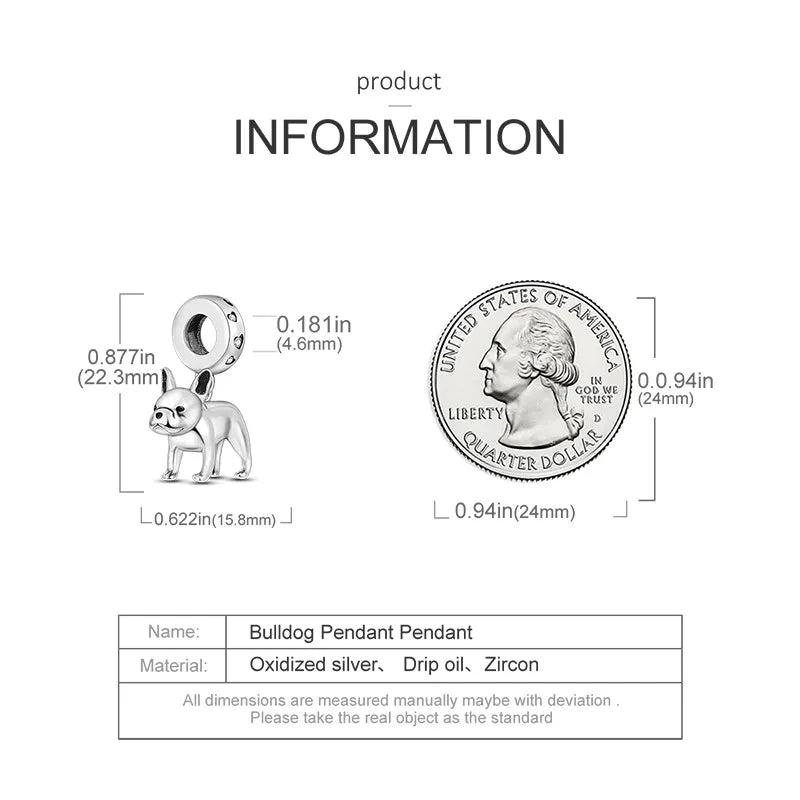 Animal Series 🦊🐘 925 Silver Charms | Horse, Fox, Llama, Snake & More