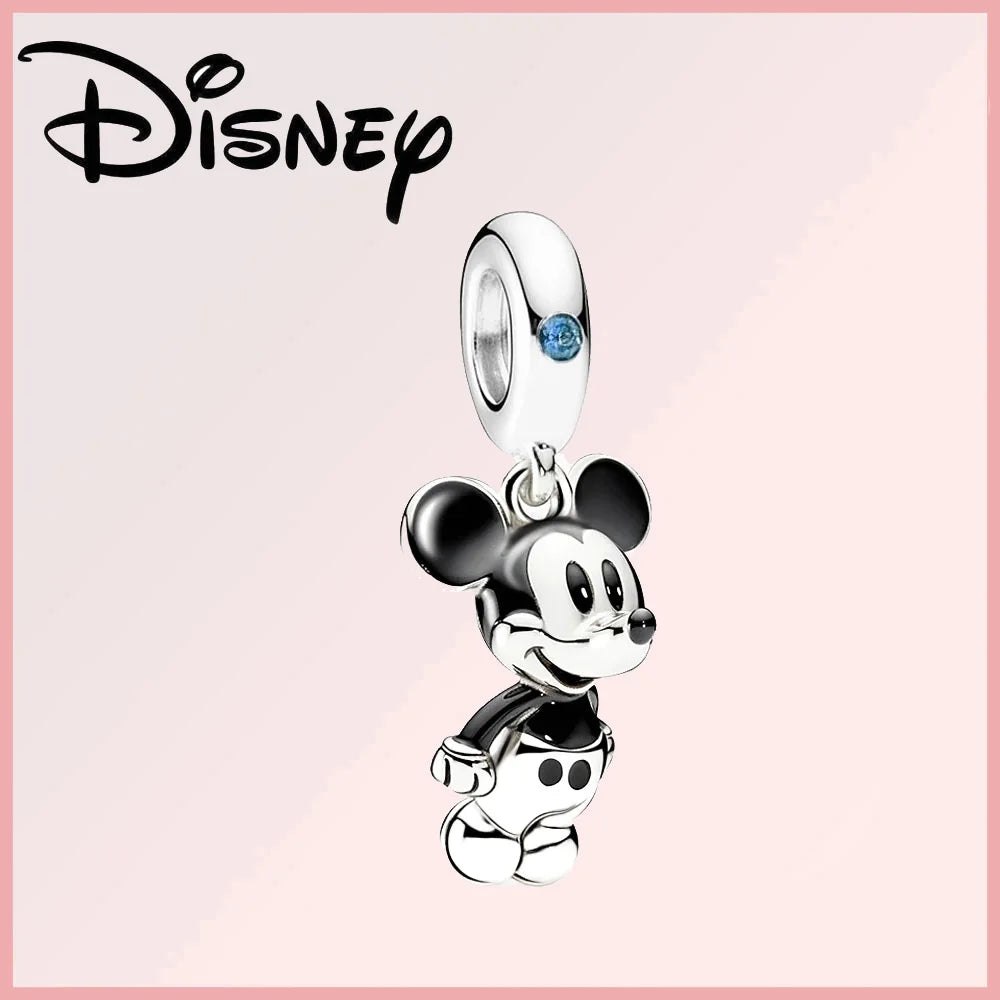 Disney Deadpool Stitch Minnie Winnie 925 Sterling Silver Dangle Charms – Fit Original Bracelet