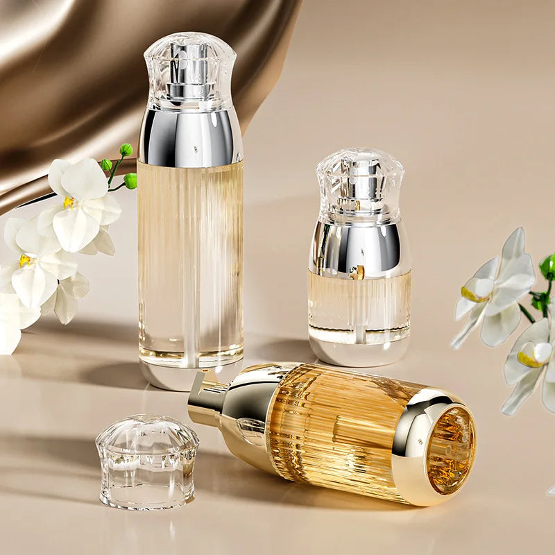 30/60/90ml Travel Portable Spray Bottle – Refillable Transparent Perfume & Cosmetic Atomizer for Women & Men