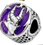 925 Sterling Silver Disney Character Beads – Mickey, Minnie, Princess, Stitch, Iron Man, Spiderman Charms for Pandora Bracelet