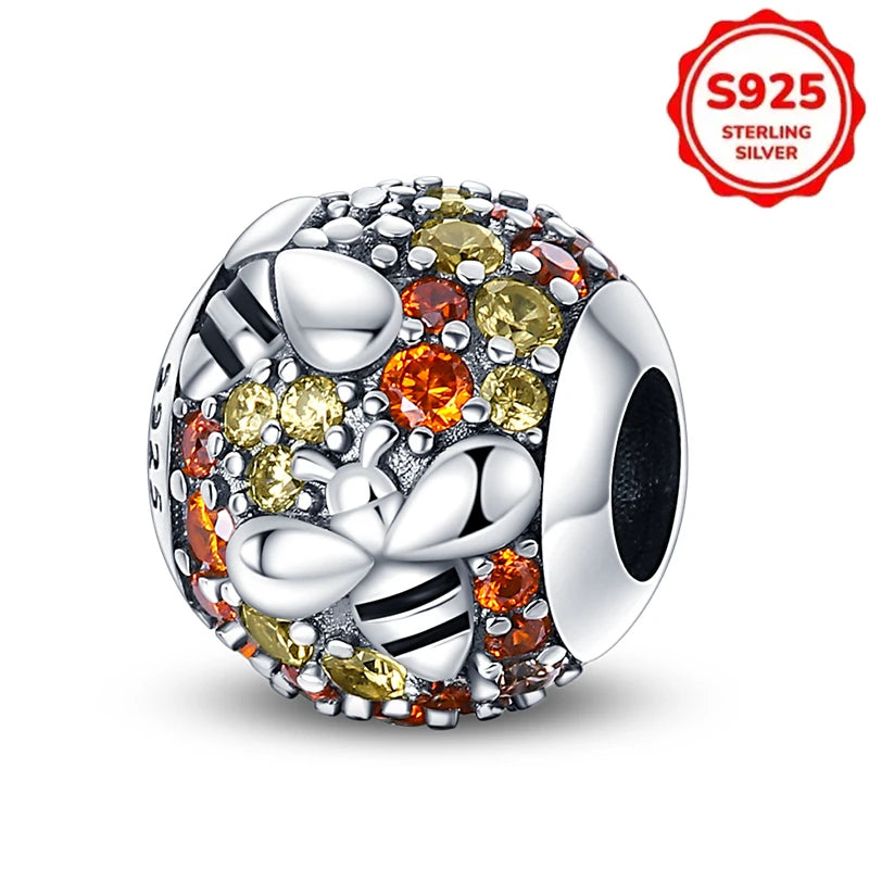 New Disney 925 Sterling Silver Cheshire Cat & Dumbo Charms – Original Bracelet Beads DIY Pendant Halloween Jewelry Gift