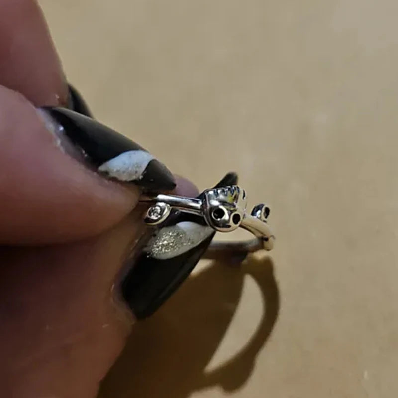 2025 Hot Sale Sun and Moon Combination Ring Set 925 Sterling Silver | Couple Rings for Women Engagement & Birthday Gift Jewelry