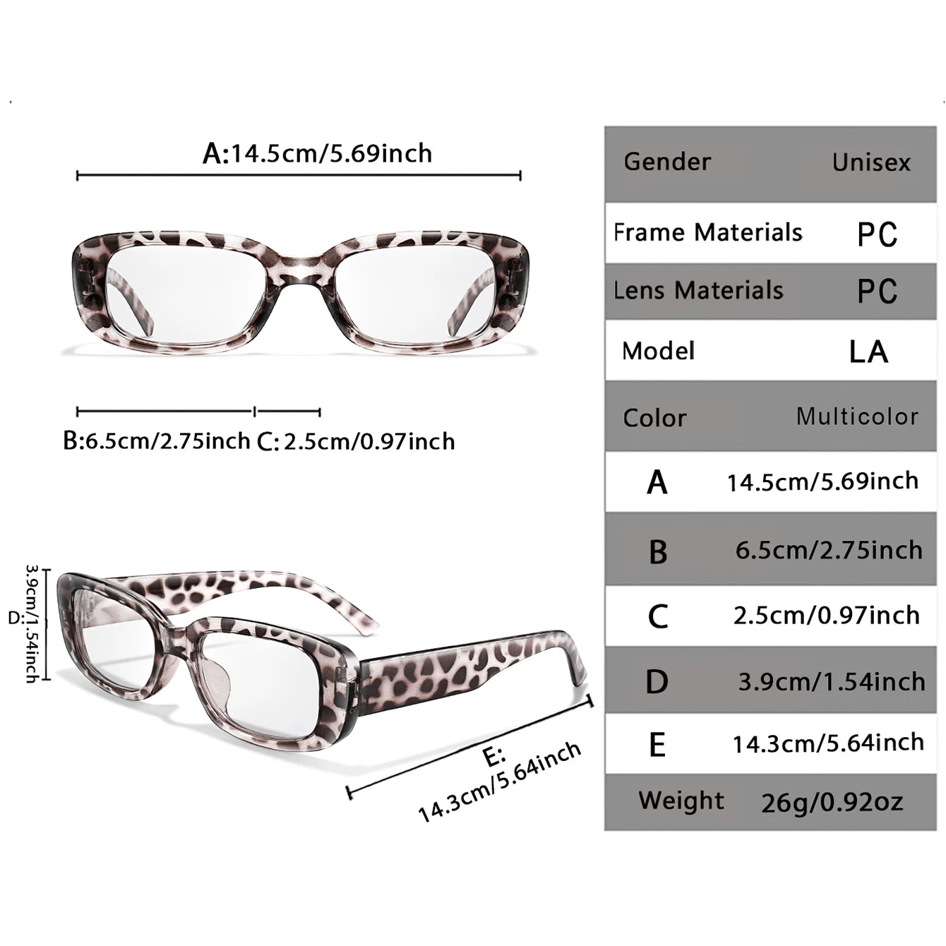 Fashion Reading Glasses for Women & Men – Cute Casual Magnification Presbyopic Eyewear | Perfect Gift for Grandparents
