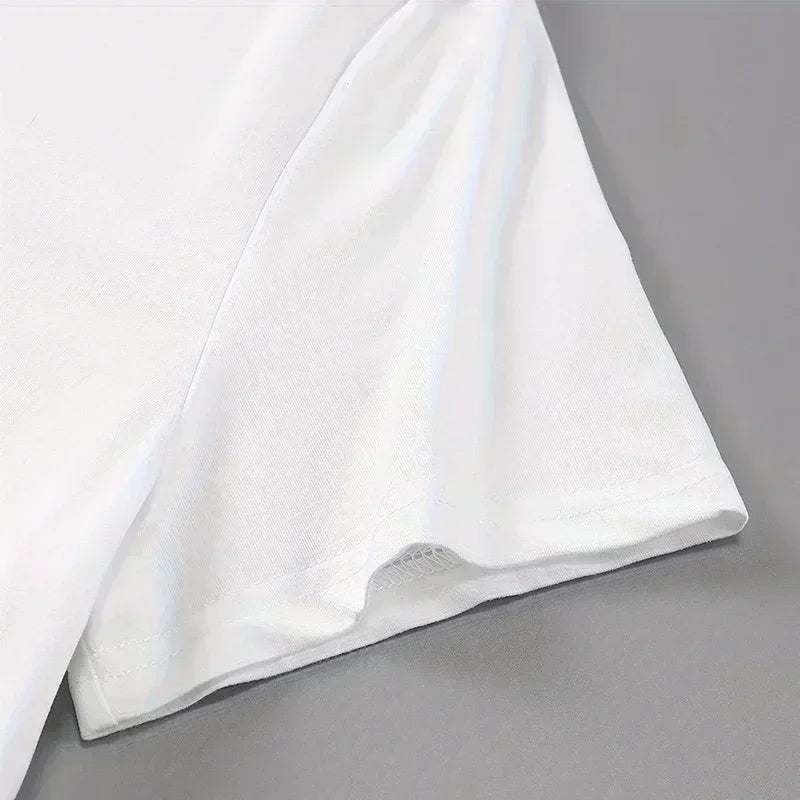 Butterfly Fairy Graphic T-Shirt | Women’s 90s Trend White Short Sleeve Tee | Casual Printed Top