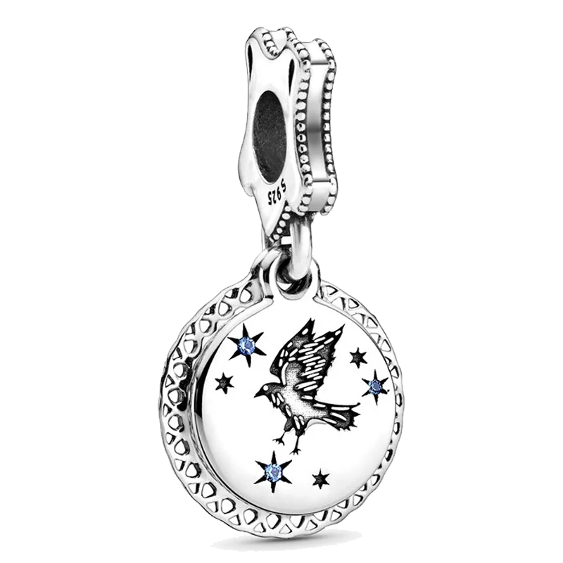 100% 925 Sterling Silver Disney Star Wars Charm Beads – DIY Bracelet Jewelry for Women