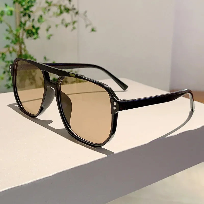 Retro Rectangle Sunglasses for Women – Brand Designer Vintage Small Frame Luxury Sun Glasses | Ladies Classic Black Square