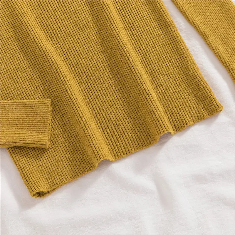 Heliar Women’s Fall Turtleneck Sweater – Soft Knitted Cashmere Pullover, Basic Warm Jumper for Autumn Winter 2024