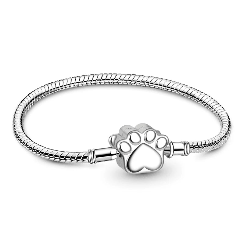 2025 925 Sterling Silver Heart Butterfly Snowflake Dream Catcher Bracelet | Luxurious Women's DIY Jewelry Gift