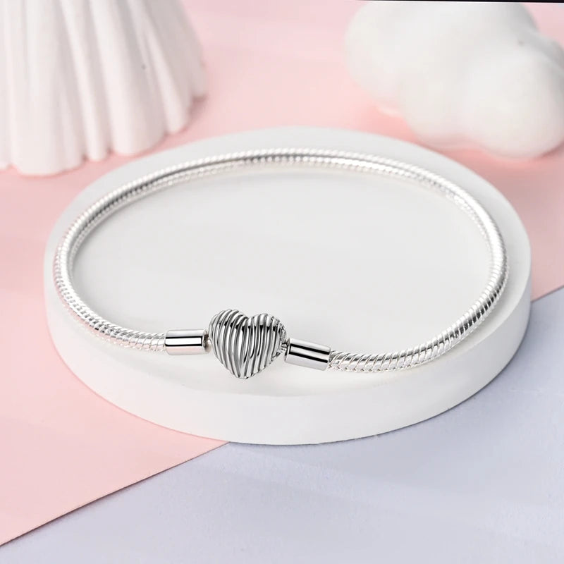 925 Sterling Silver Evil Eye Bracelet with Hand of Fatima | Blue Zircon Protection Charm Jewelry for Women