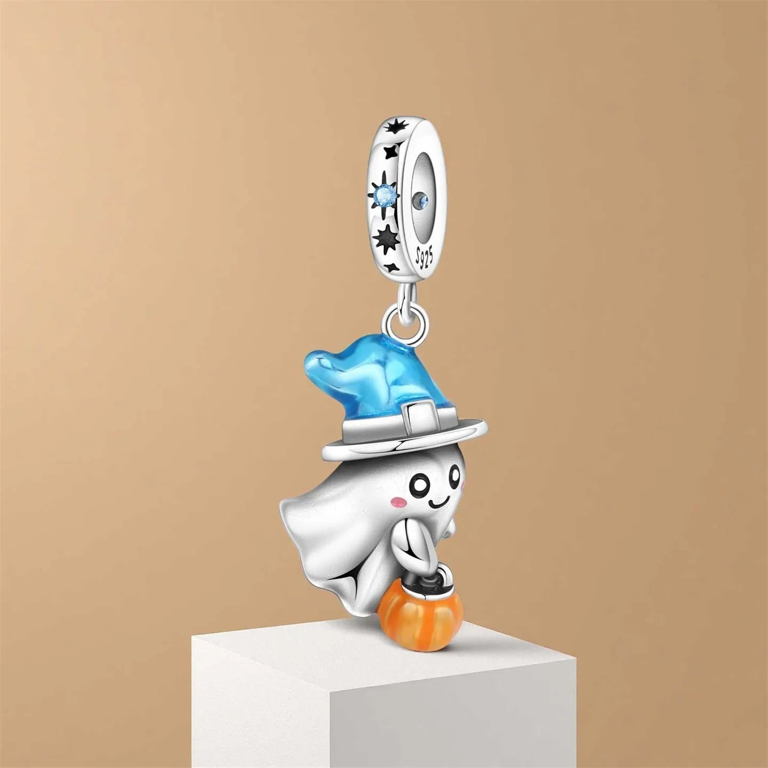 PANPOKI 925 Sterling Silver Little Devil Charm Beads | Fit Original Bracelet Pendant DIY Trendy Women Jewelry Gift