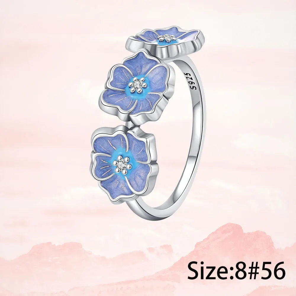 925 Sterling Silver Lotus Charm Bead | Fit Pandora Bracelet DIY Women’s Fashion Jewelry