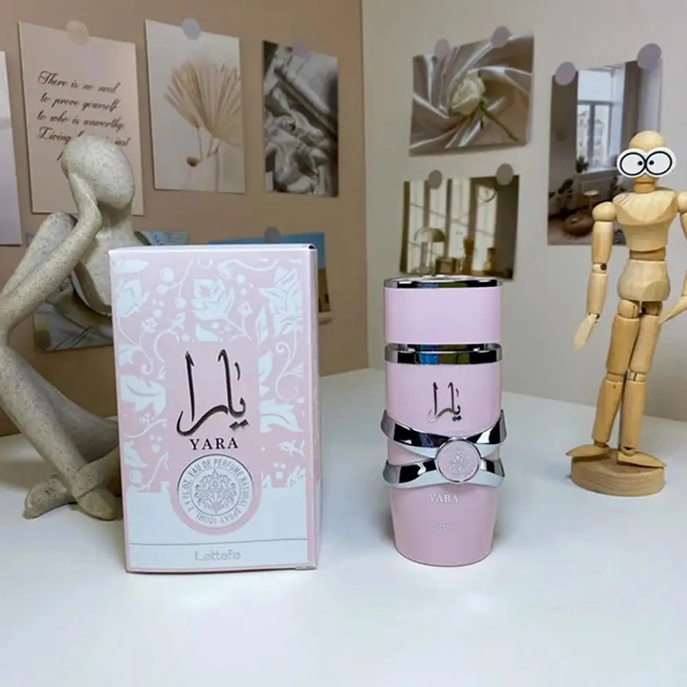 Lattafa Yara Eau De Parfum 100ml for Women – Long-Lasting Arabian Perfume | High Quality Sweet Floral Scent | Sexy Pheromone Fragrance
