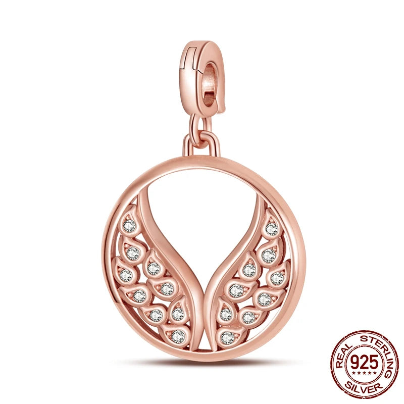 925 Silver 👁️ Eye Medallion Pendant | Pandora Fit DIY Connector Charm