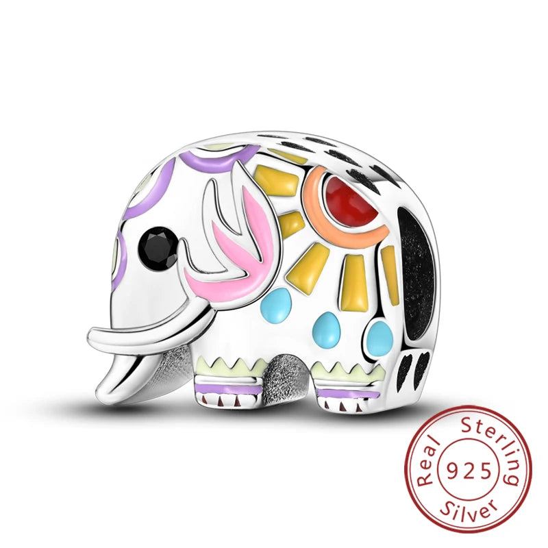 Cute Animal Puppy & Cat Charms | Fit Original 925 Sterling Silver Bracelet – DIY Women’s Fine Jewelry Beads