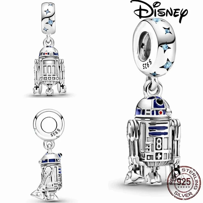 100% S925 Sterling Silver Disney Spider Man Charm Bead | Fit Pandora Bracelet Women’s Birthday Jewelry Gift