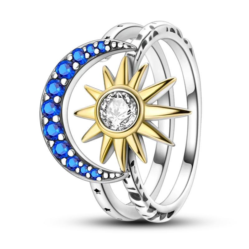 925 Sterling Silver Eternal Love Dewdrop Firefly Glow-in-the-Dark Ring for Women | Fashion Engagement & Wedding Jewelry