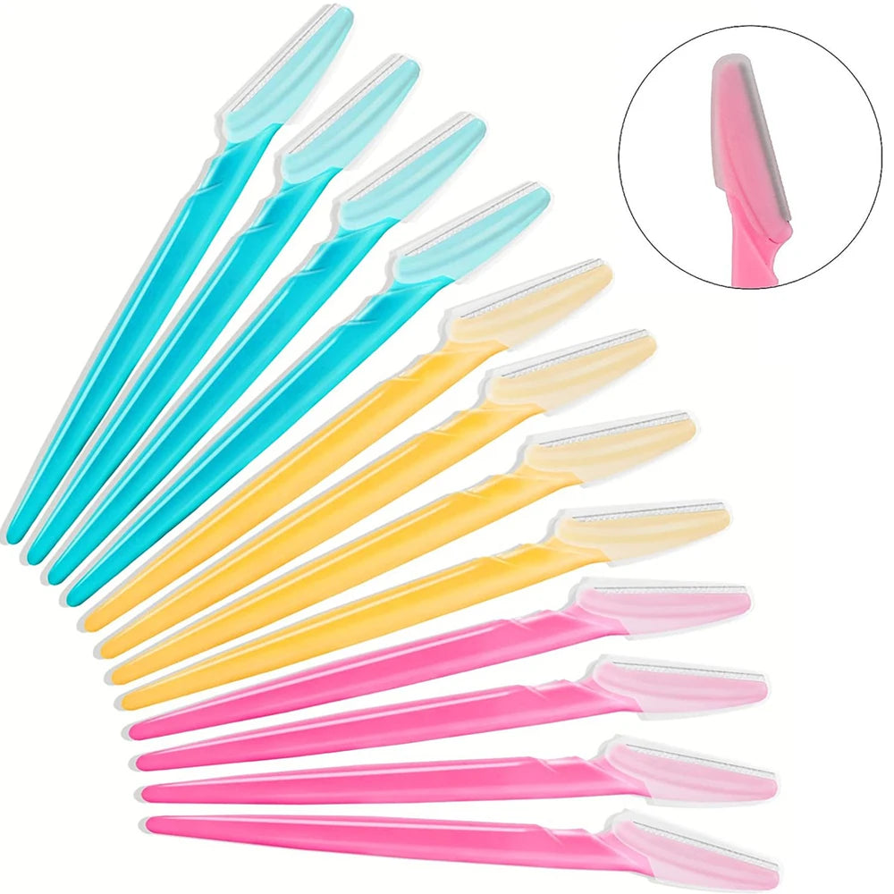 Razor Set for Eyebrow & Face | Multipurpose Dermaplaning Tool for Men & Women