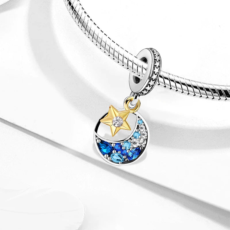 925 Sterling Silver Turtle Dolphin Series Charms | Ocean Beads Fit DIY Bracelet Necklace Women Jewelry Gift