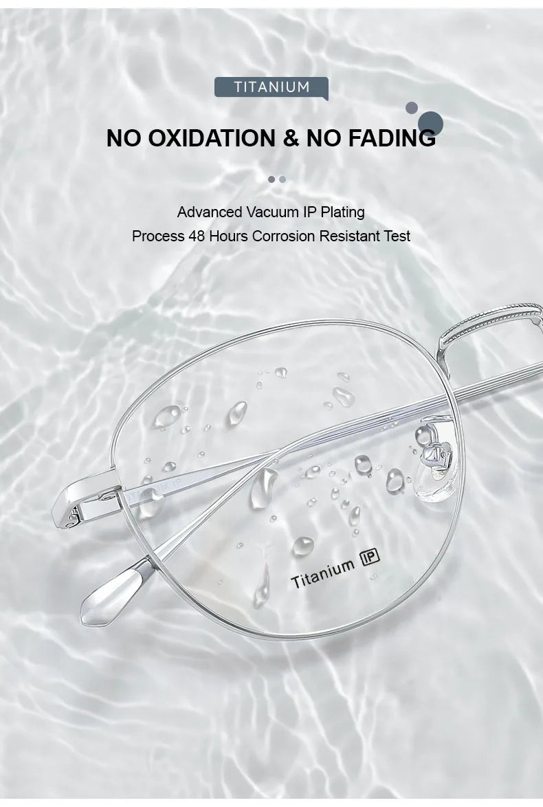 Teens Round Eyewear – Retro Fashion Optical Prescription Glasses for Students Boys & Girls