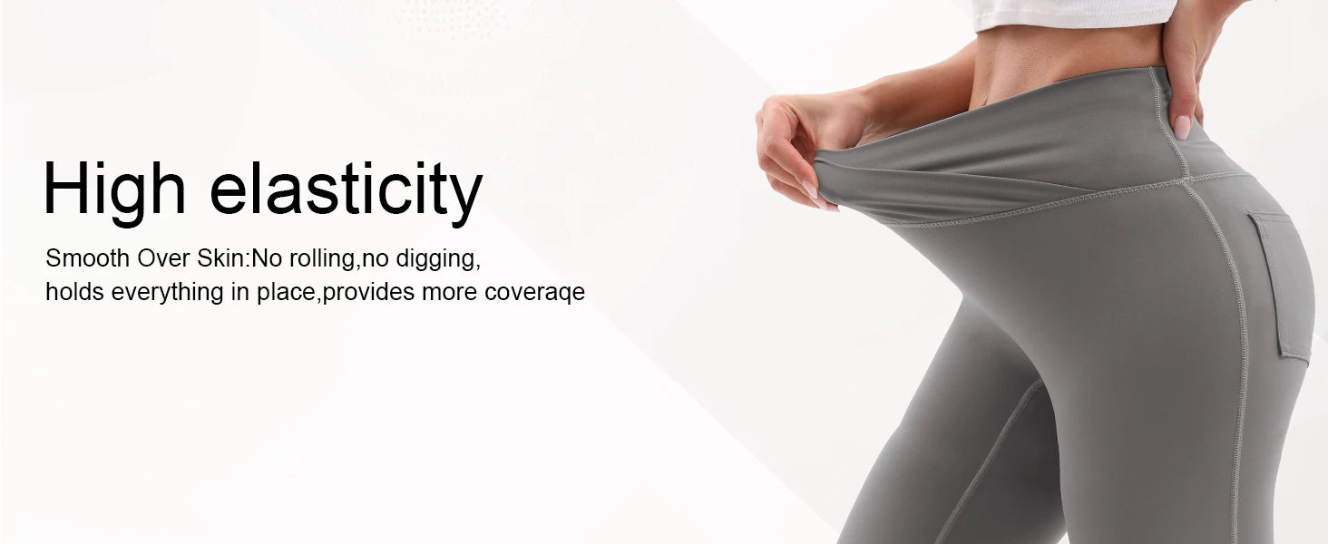 Crossover V-Waist Flare Leggings – Women’s High Waist Tummy Control Wide Leg Yoga & Workout Pants
