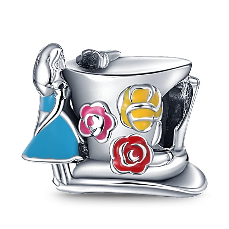 Hot Sale 925 Sterling Silver Princess Charm – DIY Women’s Bracelet Gift