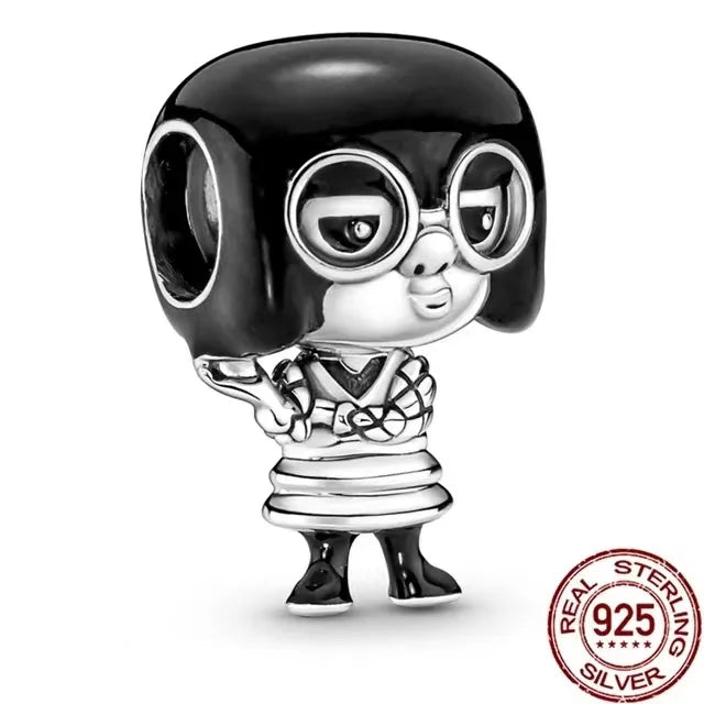 925 Silver 🕷️ Spider-Man Snake Bone Bracelet | Pandora Fit Jewelry Gift