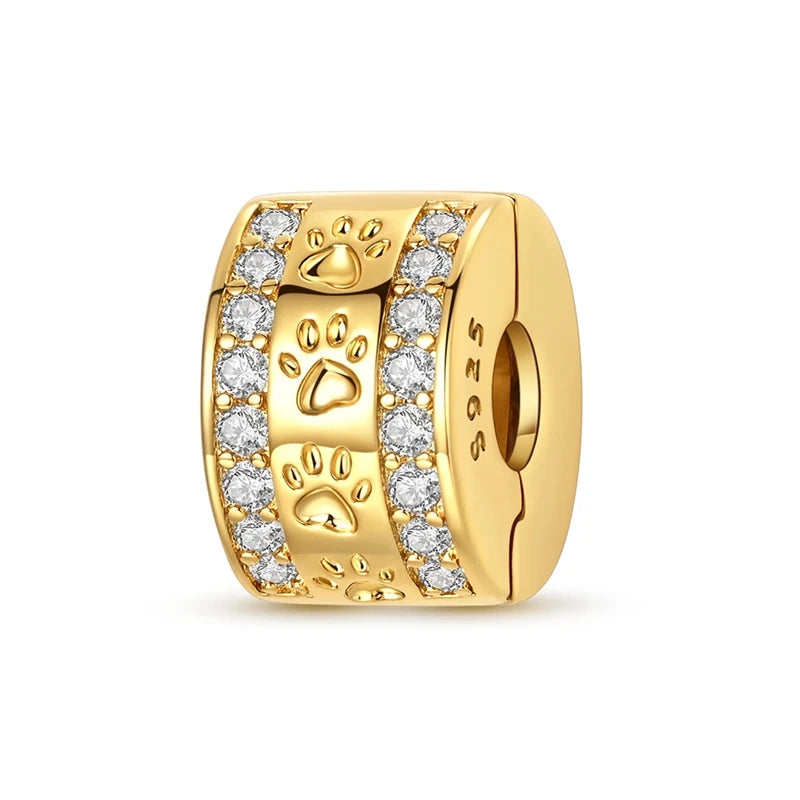 Original Gold & Silver 925 Sterling Silver Charms Beads | Fit Pendant & Bracelet DIY Jewelry Gift