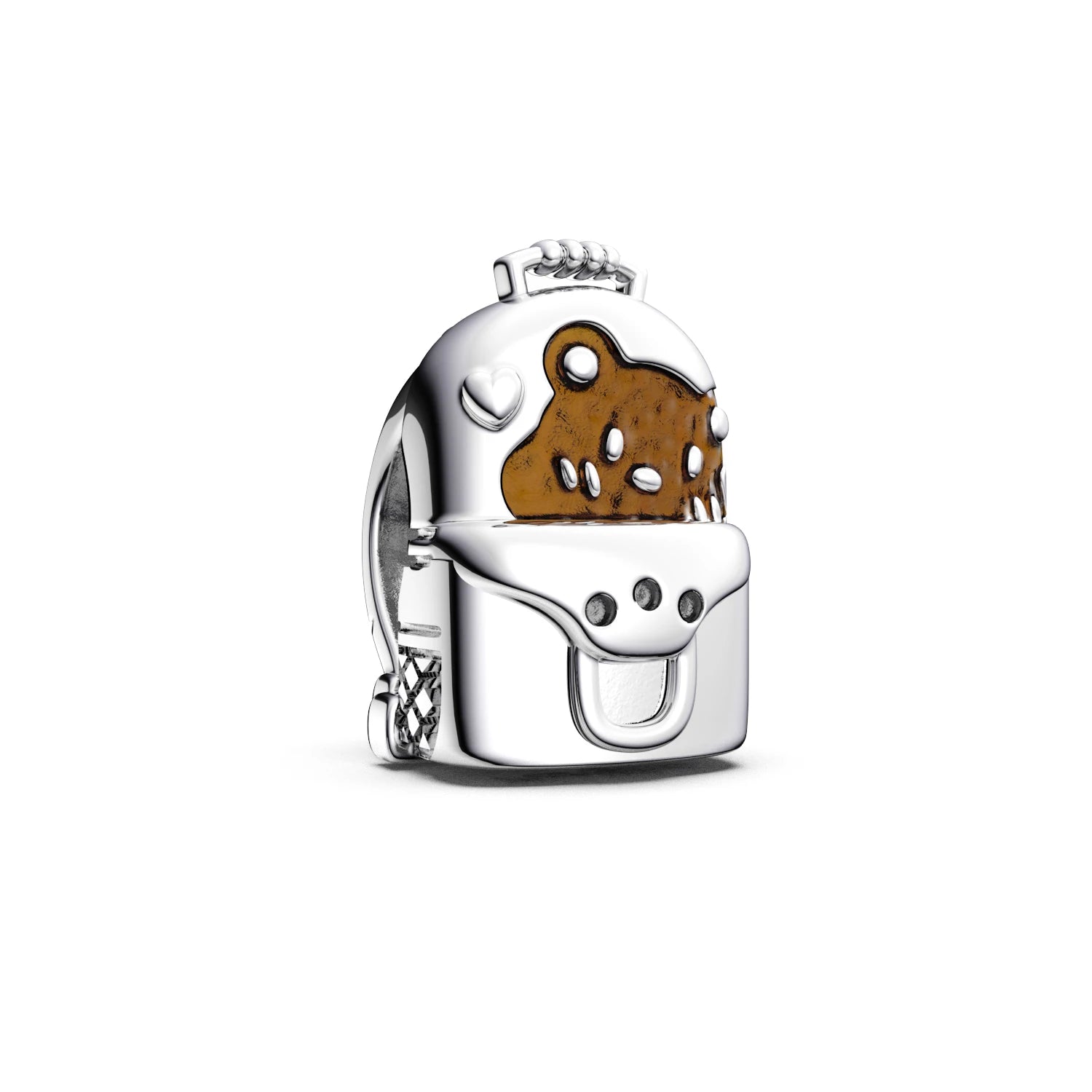 Manyilus 2025 Hot Sale Bear Backpack Charm | S925 Sterling Silver Pendant Bead for Bracelet