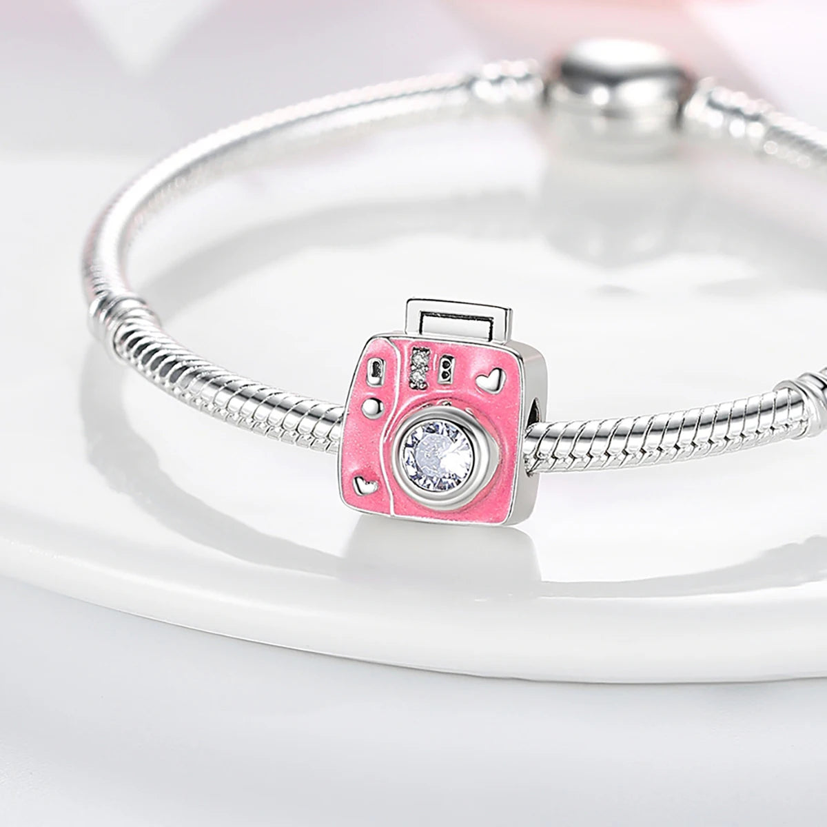 S925 Silver Heart Love Mom Infinity Charm | Dangle Bead Fit Bracelet Jewelry Mother’s Day Gift