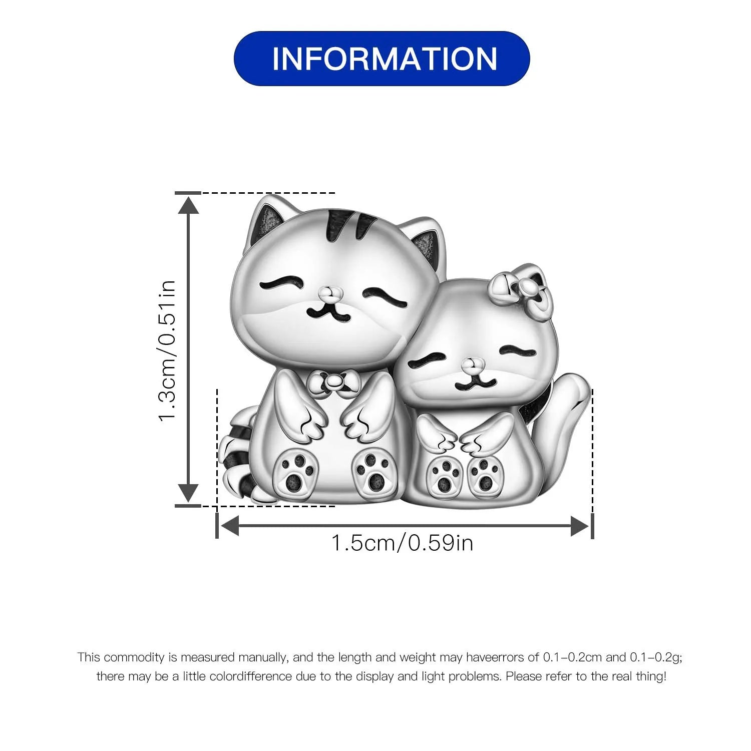 PANPOKI 925 Sterling Silver Blue Hat Penguin Beads | Animal Charms for Original Bracelet DIY Jewelry & Trendy Party Gifts