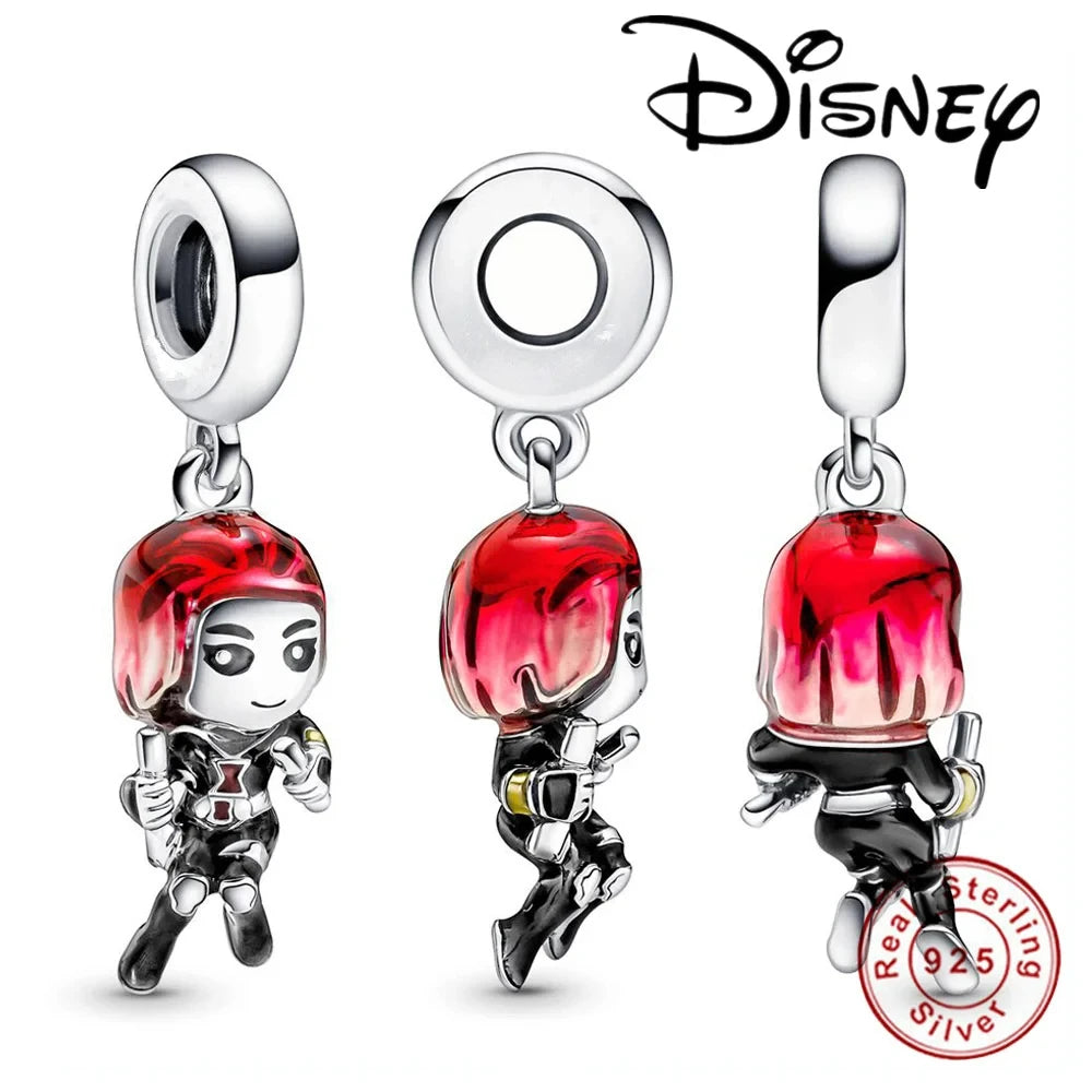 100% 925 Sterling Silver Disney Star Wars Charm Beads – DIY Bracelet Jewelry for Women