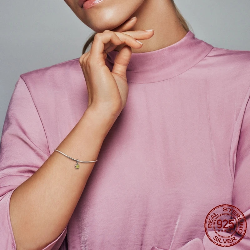 925 Silver 👁️ Eye Medallion Pendant | Pandora Fit DIY Connector Charm