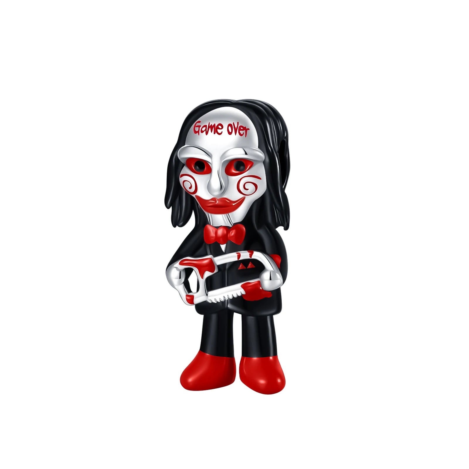 925 Sterling Silver Electric Saw Halloween Pendant | Jewelry Beads for Original Bracelets, Exquisite Silver Bead Women’s Gift